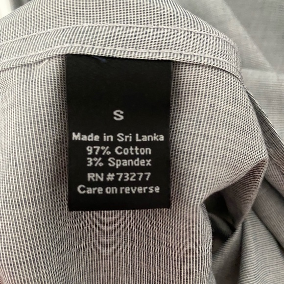 👔2 for $20👔 NWOT - APT 9 Premier Flex Slim Fit - Button Up Dress Shirt - Small - Picture 6 of 6